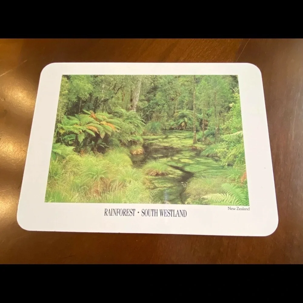 Jason Designer Collection New Zealand Landscape Placemats Cork Backing S…